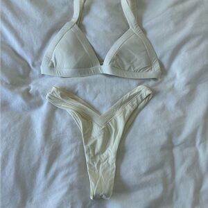 OneOne White Bikini Set